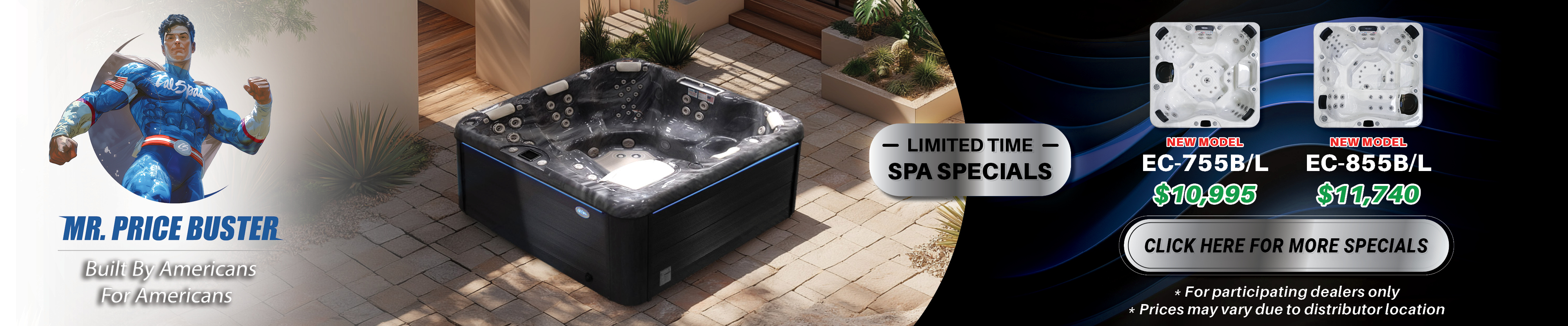 Calspas hot tub being used in a family setting - Lakewood
