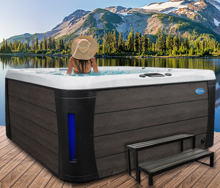 Calspas hot tub being used in a family setting - hot tubs spas for sale Lakewood